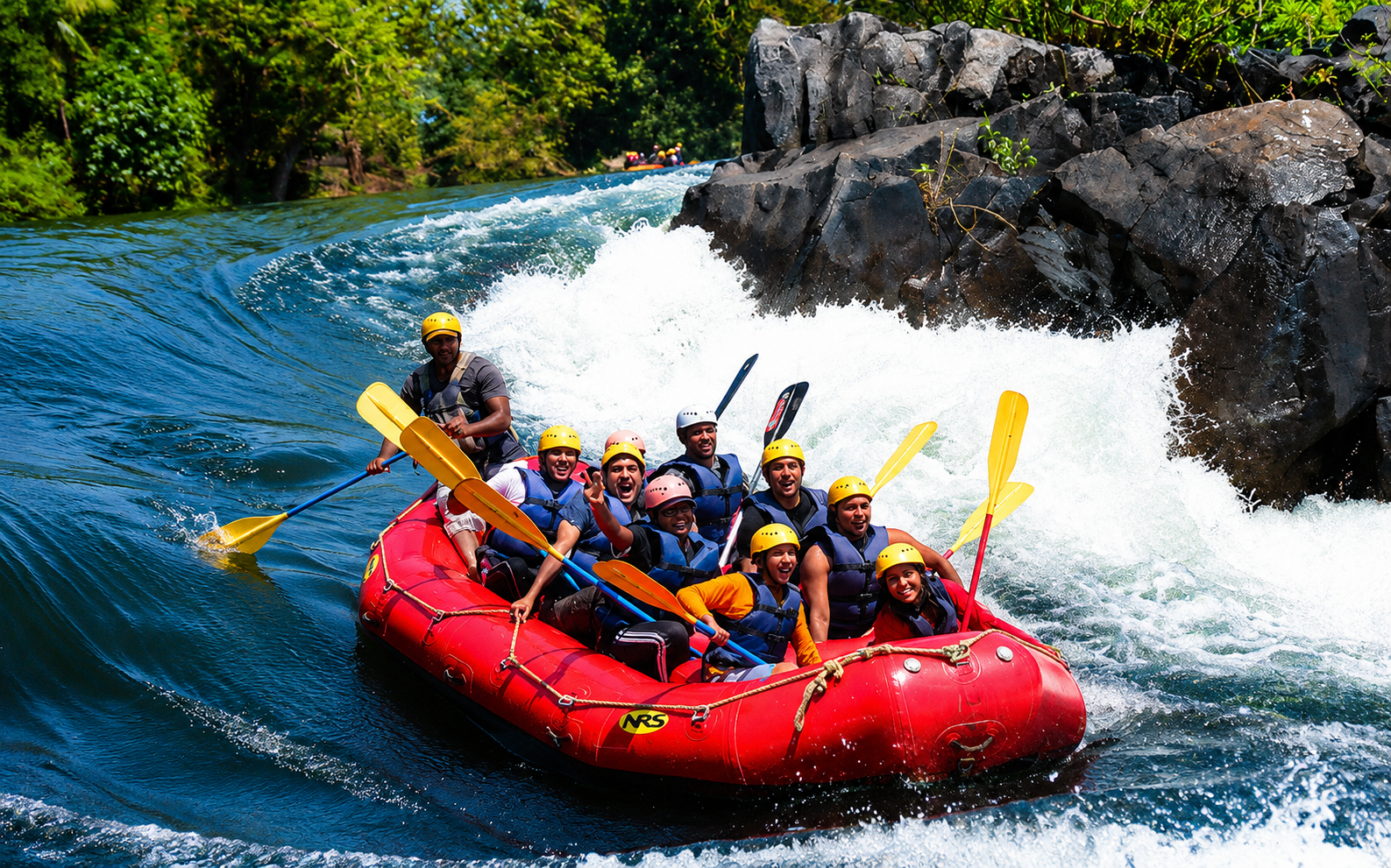 Exciting river rafting experience in Dandeli, Karnataka