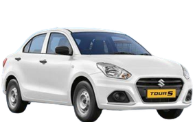 Maruti Swift Dzire cab for airport transfers and city rides in Hubli